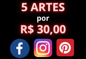 Eu vou fazer Artes para o perfil da sua rede social.