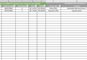 Eu vou Fazer uma planilha de Excel como vc precisa