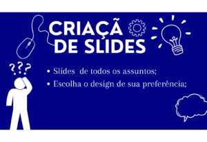 Eu vou fazer sua apresentação de slides
