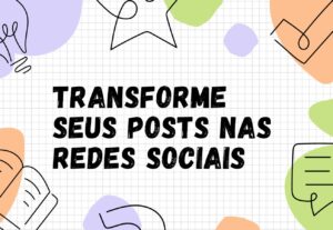 Eu vou Criar de posts para redes sociais, stories, carrosel