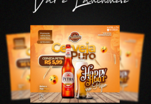 Eu vou fazer seu flyer para evento/negócio.
