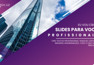 Eu vou criar apresentação de slides profissionais e rápidos