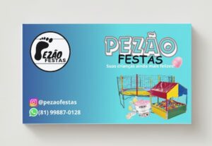 Eu vou criar seus cartões de visita