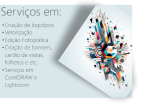 Eu vou fazer seu pedido em Coreldraw ou Lightroom