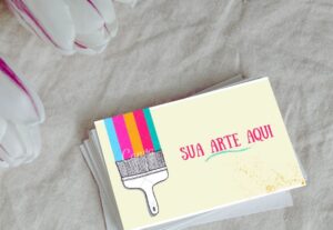 Eu vou criar a arte do seu cartão de visita