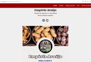 Eu vou fazer seu site institucional.