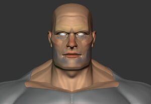 Eu vou fazer um busto de avatar 3d para você