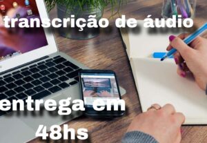 Eu vou transcrever seu audio em texto
