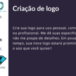 Eu vou criar a logo para seu produto, serviço ou empresa