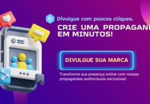 Eu vou criar propagandas audiovisuais para seu negócio.