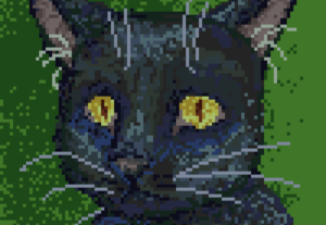 Eu vou fazer um retrato pixel art para você