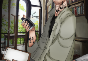 Eu vou fazer um desenho digital para você
