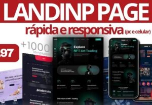 Eu vou criar sua landing page ou página de vendas