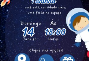 Eu vou Criar convites para sua festa de aniversário