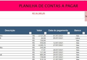 Eu vou fazer uma planilha de excel para facilitar a sua vida...