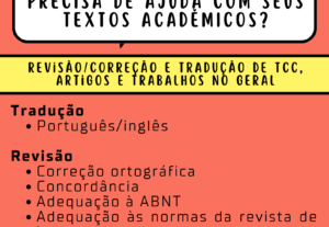Eu vou corrigir, revisar ou traduzir seu texto