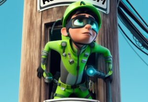 Eu vou Fazer sua ilustração em estilo Disney Pixar