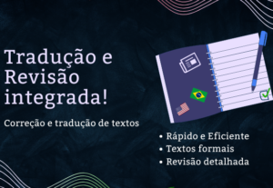 Eu vou traduzir textos do inglês para o português e corrigir