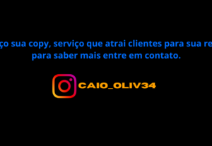 Eu vou criar uma copy para seu negocio digital