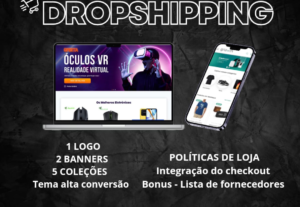 Eu vou criar banners profissional e site para sua loja.