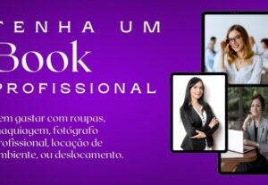 Eu vou criar um book profissional com IA