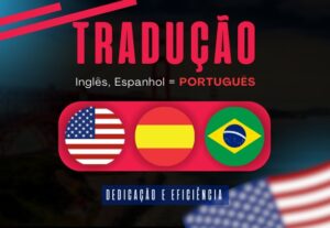 Eu vou fazer traduções do espanhol e inglês para português