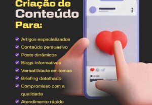 Eu vou criar conteúdo envolvente de qualquer tema