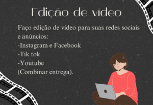 Eu vou editar seus vídeos para redes sociais e anúncios