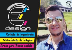 Eu vou fazer a Vetorização de imagens e criação de logomarca...