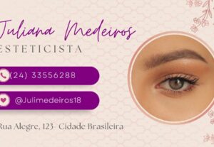 Eu vou Fazer um cartão de visitas exclusivo e criativo