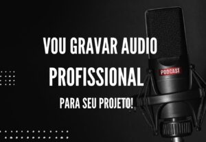 Eu vou gravar um audio para seu projeto.
