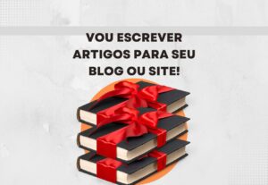 Eu vou escrever artigos para seu blog ou site.