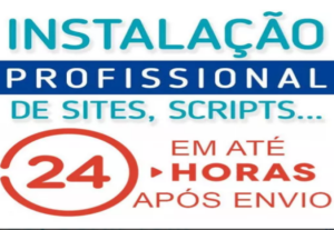 Eu vou fazer uma instalação De Sites, Lojas etc...