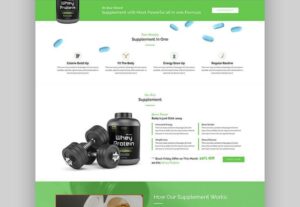 Eu vou faz sua landing page