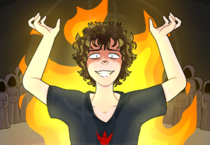 Eu vou fazer uma arte digital para você.