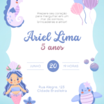 Eu vou criar o convite para o seu evento