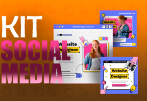 Eu vou fazer seu design das Redes Sociais