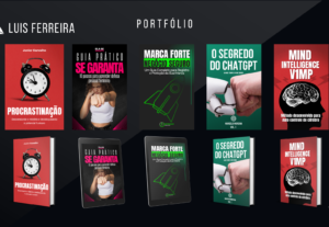 Eu vou fazer seus E-books com um Design super Exclusivo
