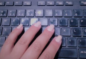 Eu vou digitar ou criar um texto.