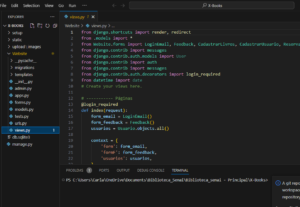 Eu vou criar um template de site personalizado usando python