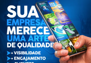 Eu vou Criar arte profissional para você, aqui.