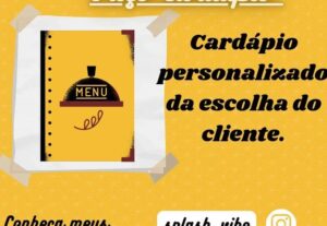 Eu vou Fazer um cardápio digital.