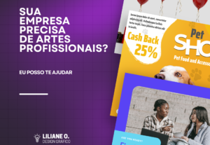 Eu vou criar as artes para sua suas redes sociais