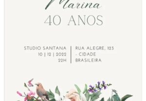 Eu vou Produzir convites para qualquer tipo de evento