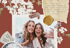 Eu vou fazer uma photocollage nesses 3 estilos