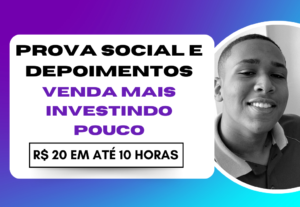 Eu vou fazer o melhor comercial do seu produto/serviço