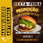 Eu vou fazer Arte Digital Lanchonete - 3 imagens