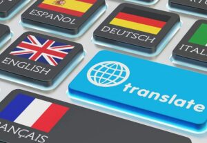 Eu vou fazer a tradução do seu texto em inglês ou espanhol