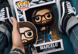Eu vou fazer um boneco seu no estilo funko pop