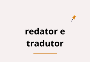 Eu vou fazer artigos, textos, tradução de textos e redações.